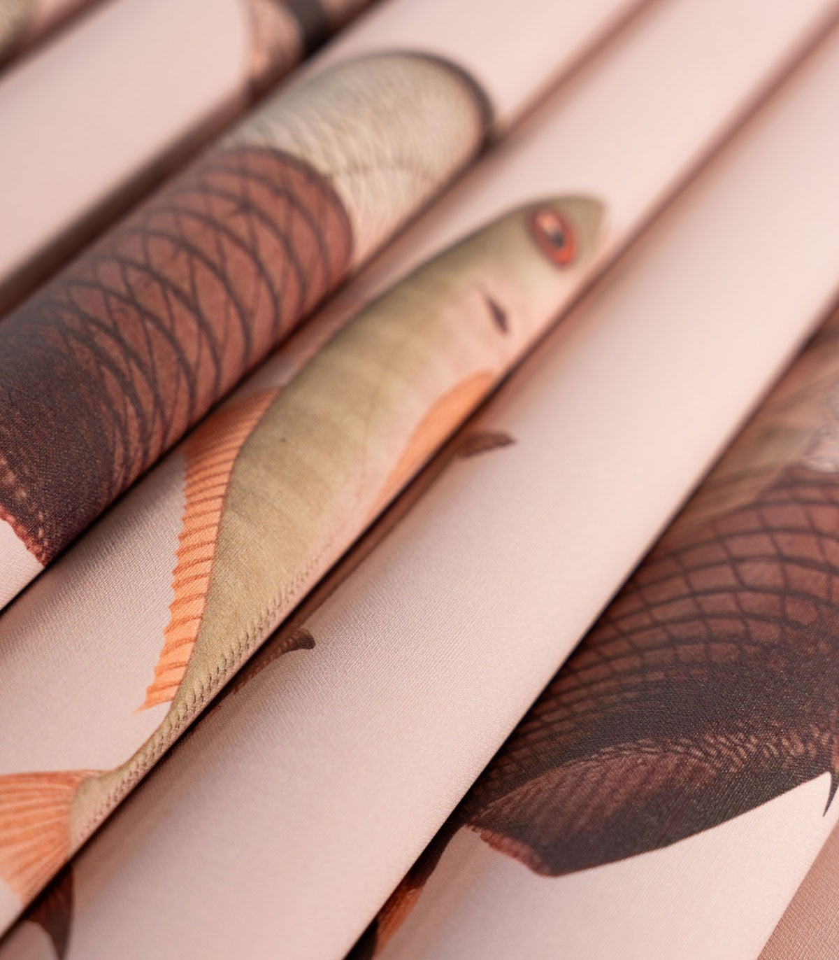 Unter dem Meer Rosa Tapete