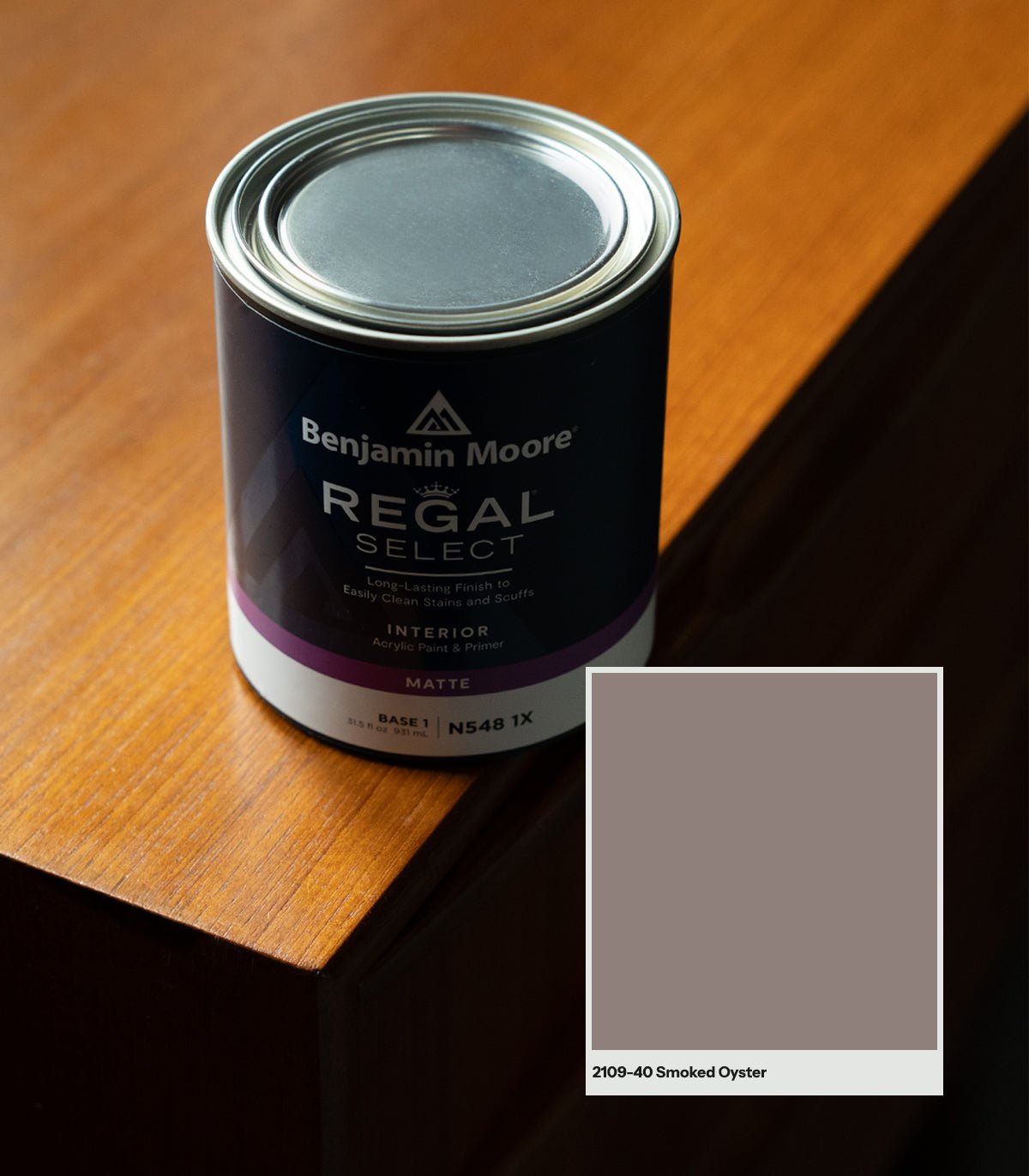 Smoked Oyster 2109 - 40 - Wallcolors®