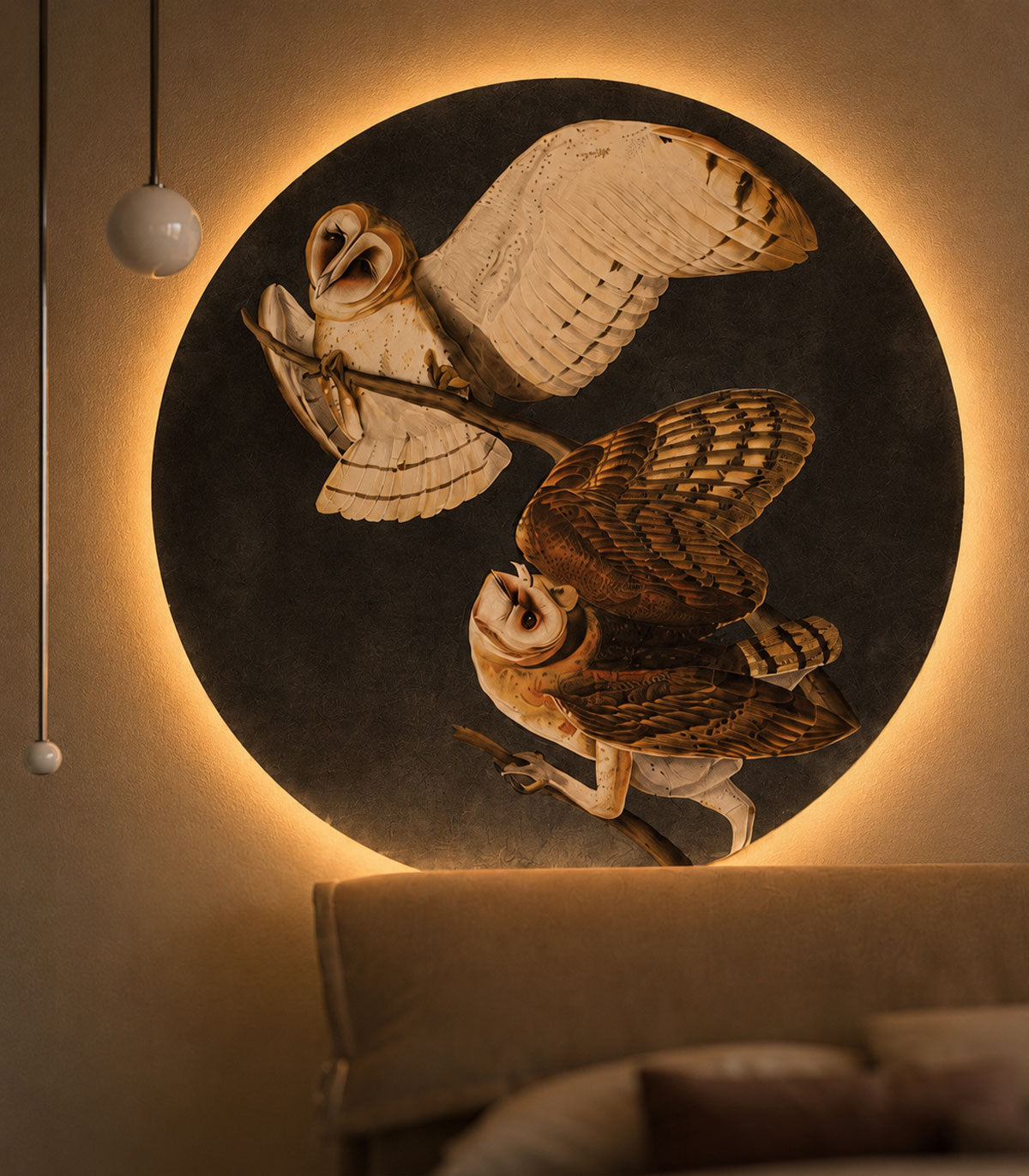 Dots Lighting Eulen