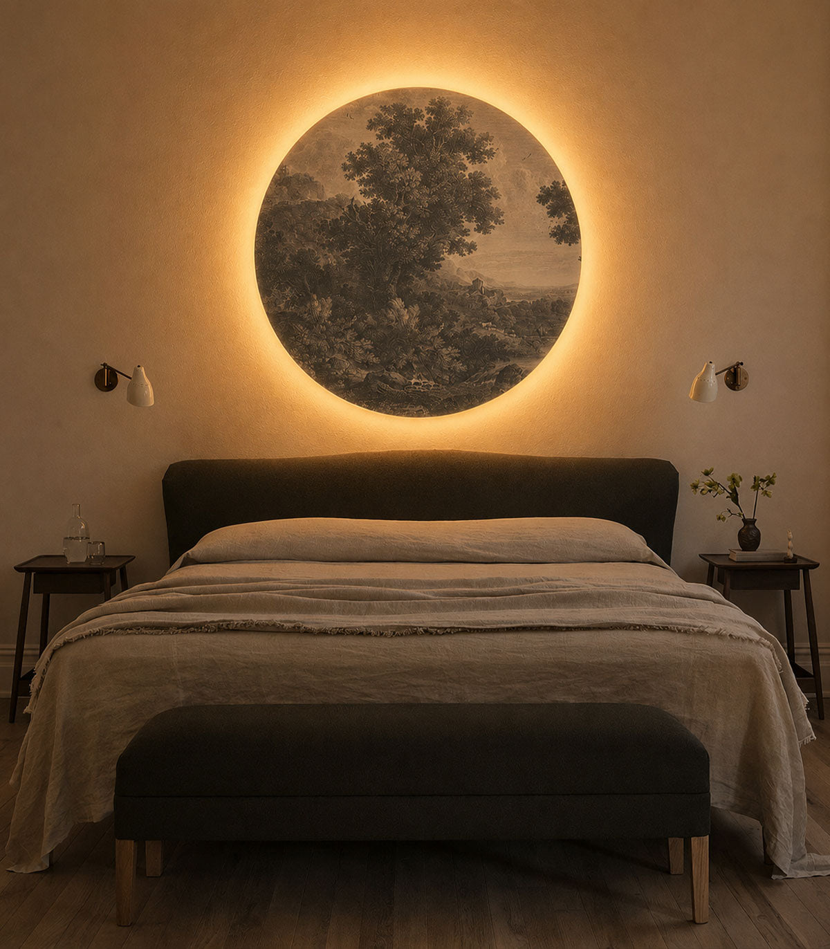 Dots Lighting Malerisches Tal der Ruhe