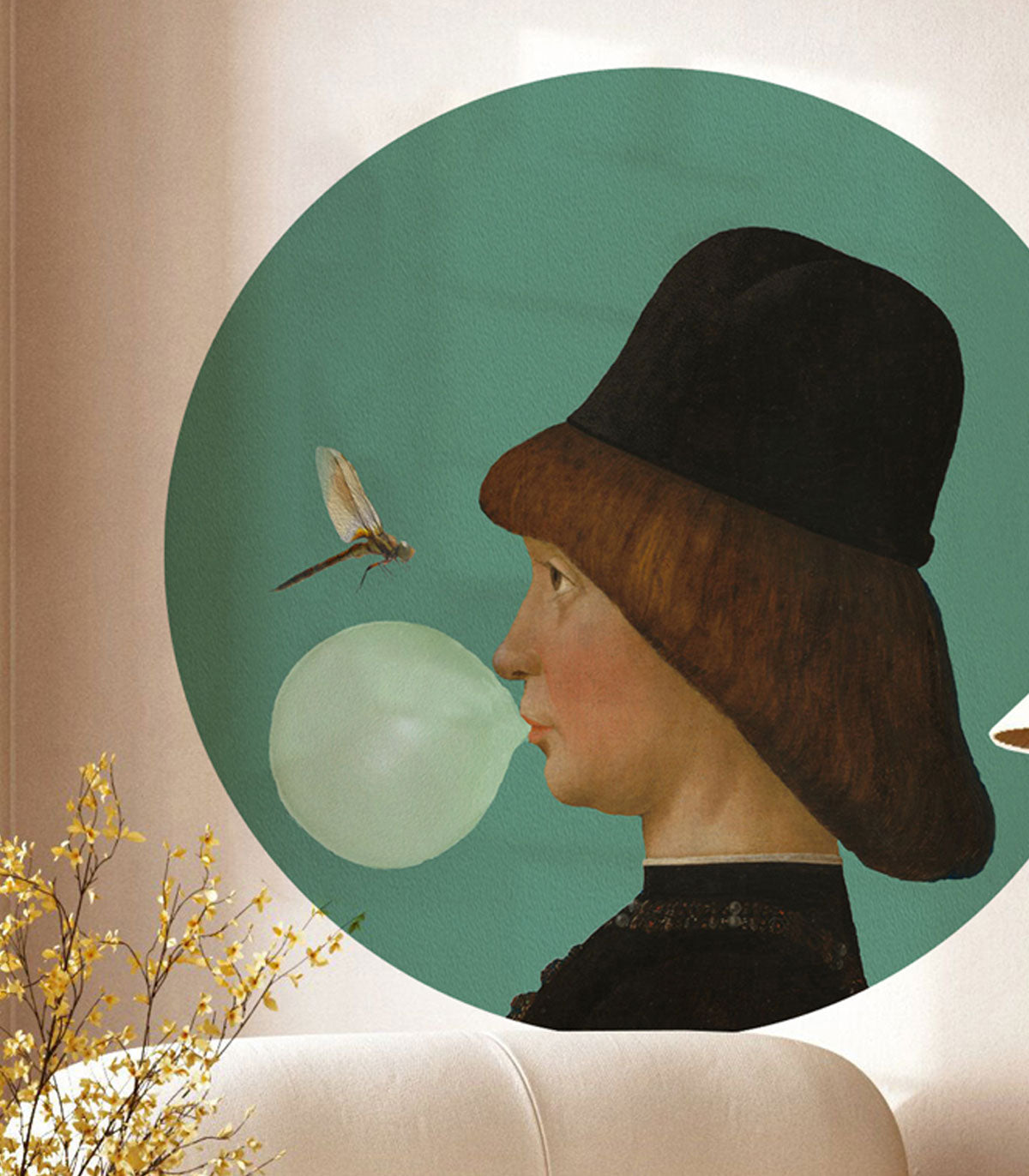 Dots Boy und Libelle