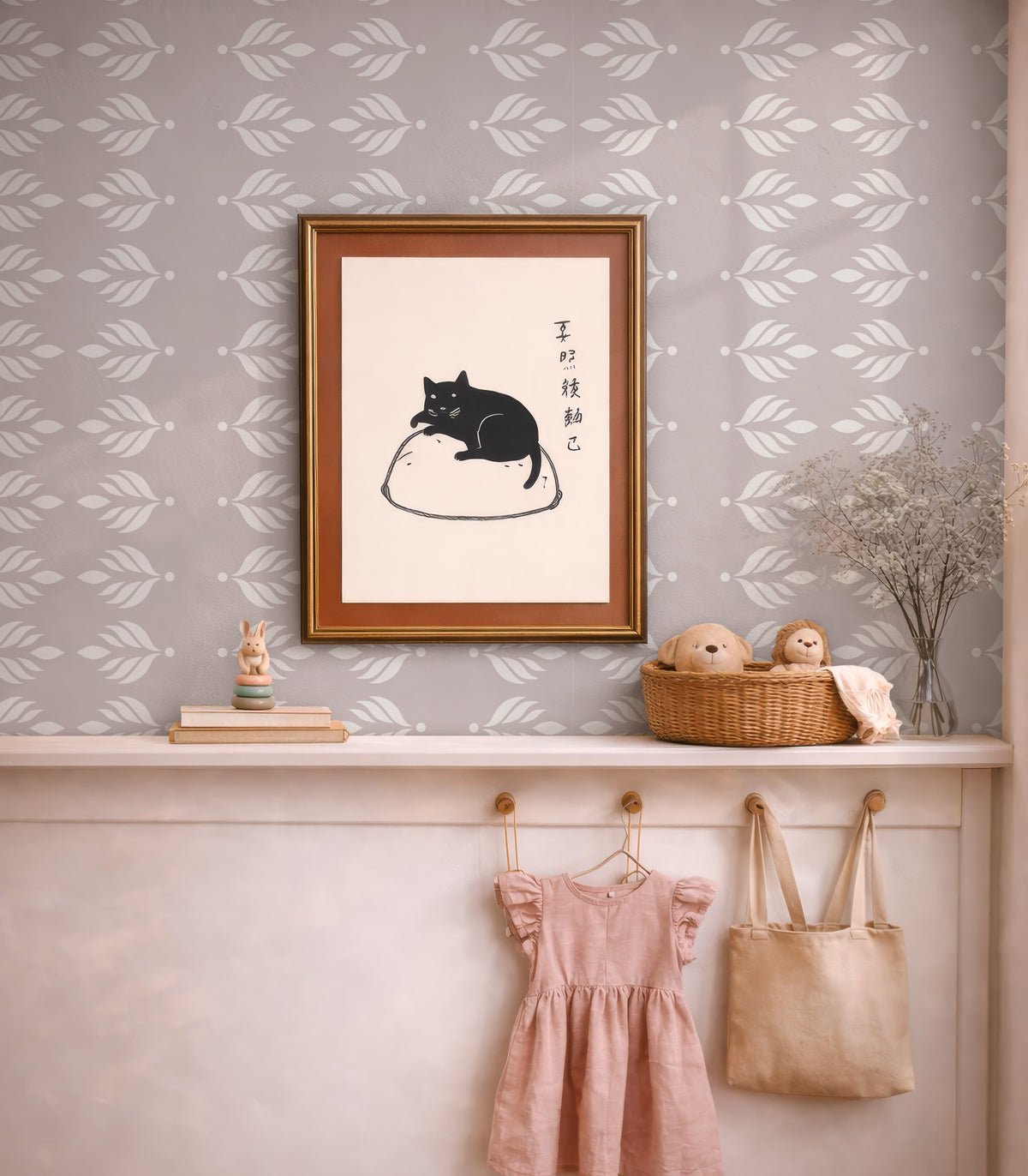 Tapeta Cottage Bloom Deep - Wallcolors®