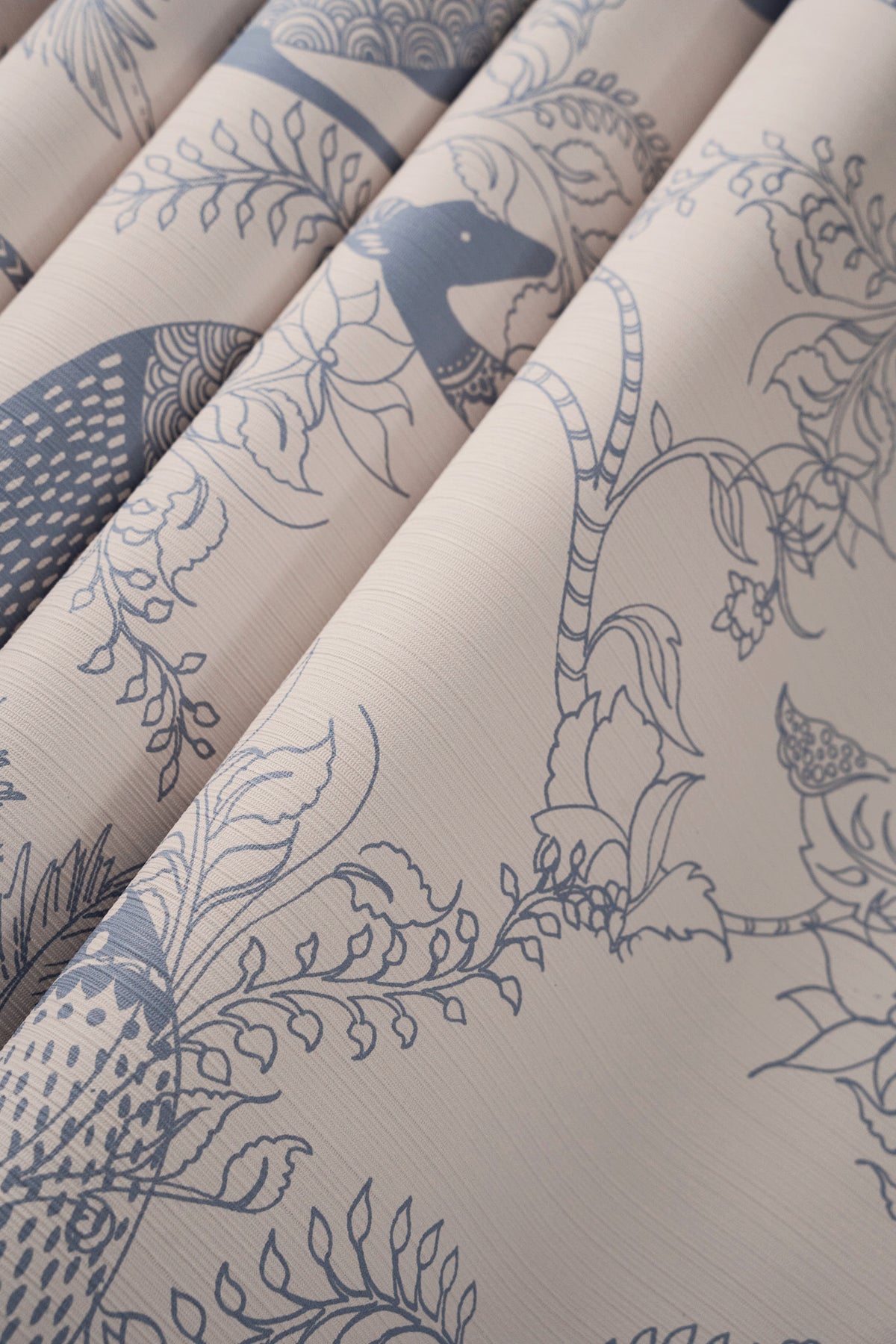 Tapete Mythical Animals Blue