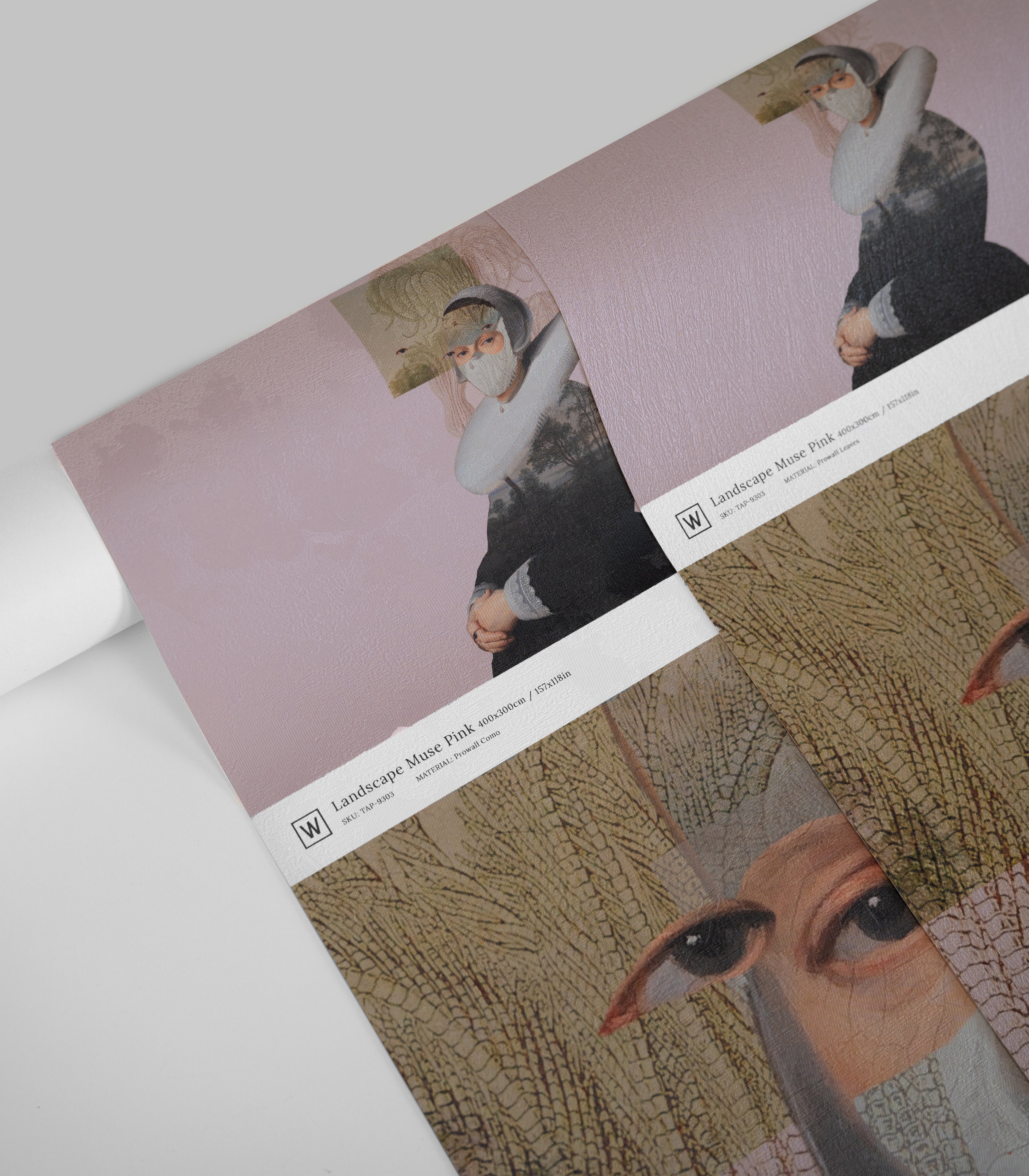 Wallpaper Landscape Muse Pink