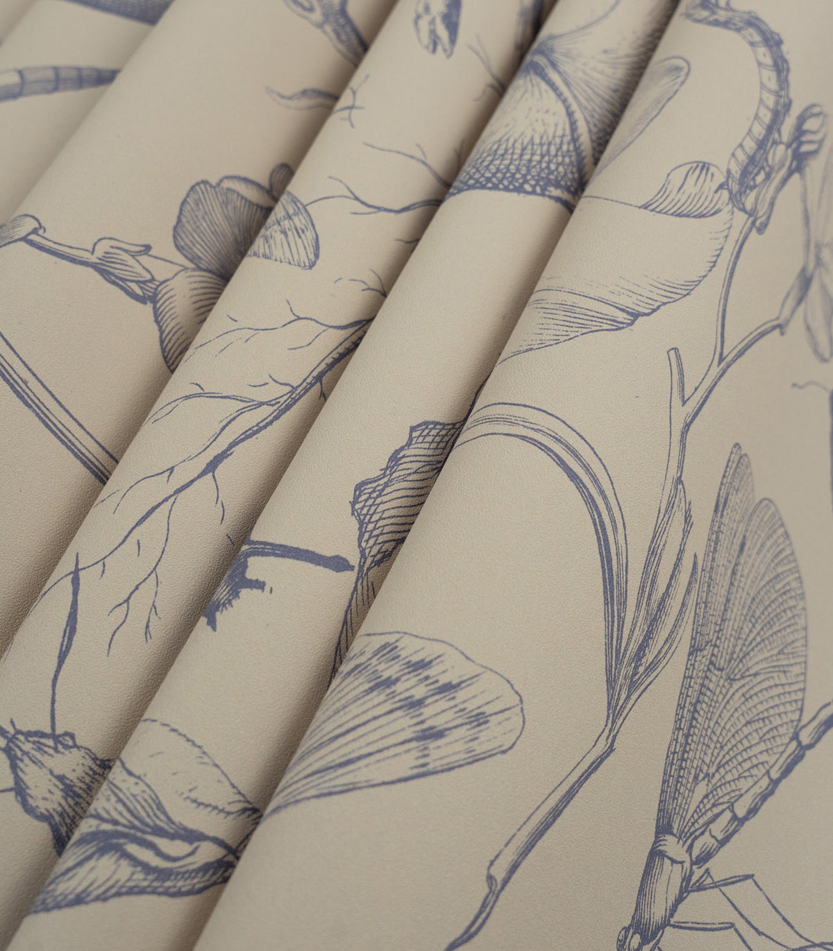 Tapete Vintage botanic blue