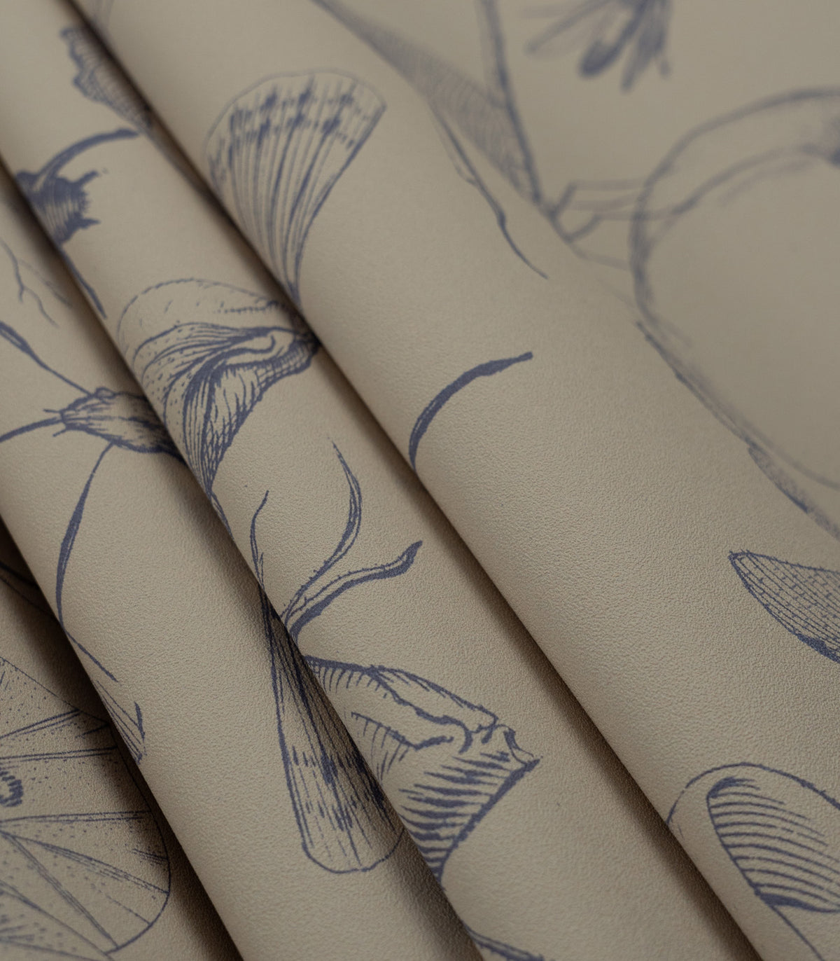 Tapete Vintage botanic blue