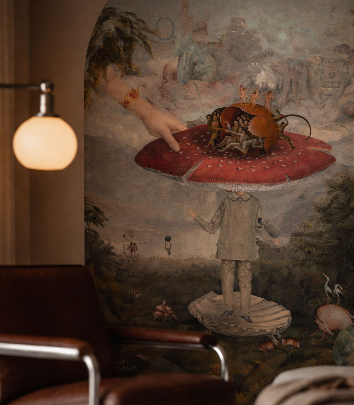 Arch Forbidden Mushroom - Wallcolors®
