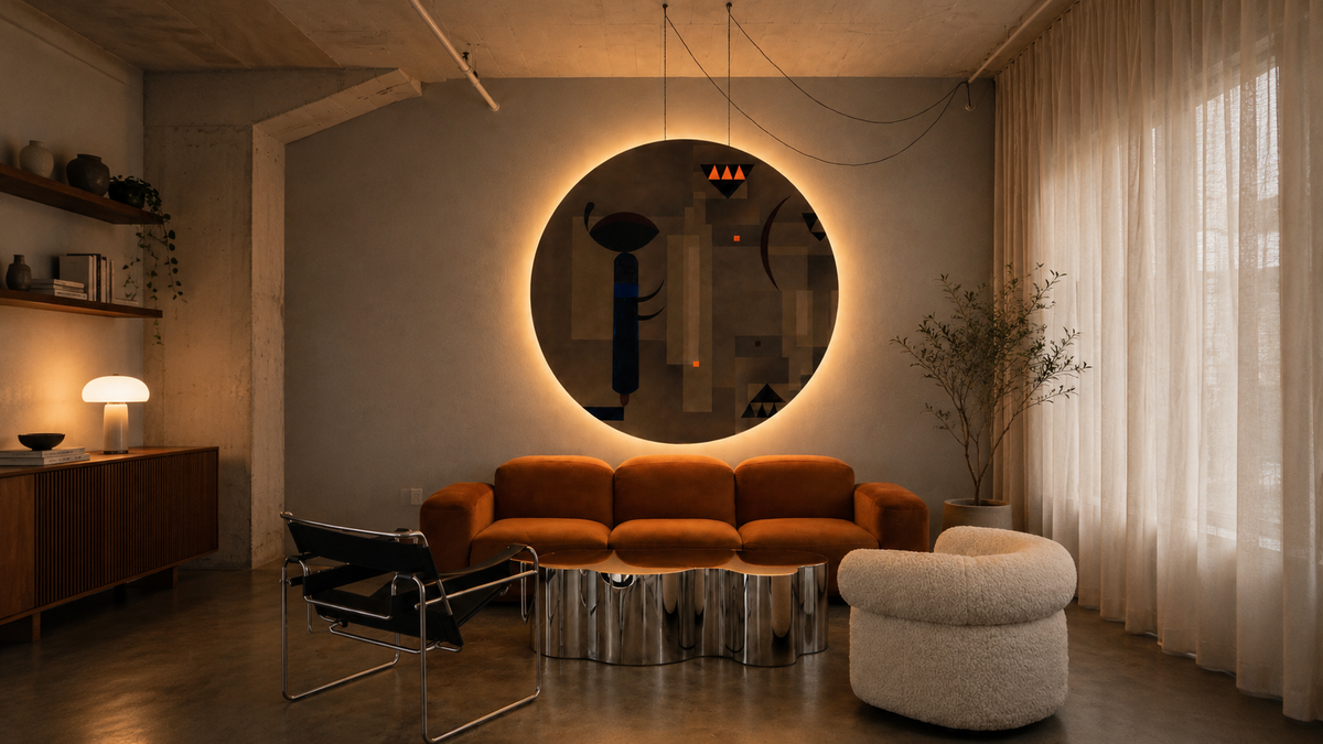 Dots Lighting Gloomy Geometry