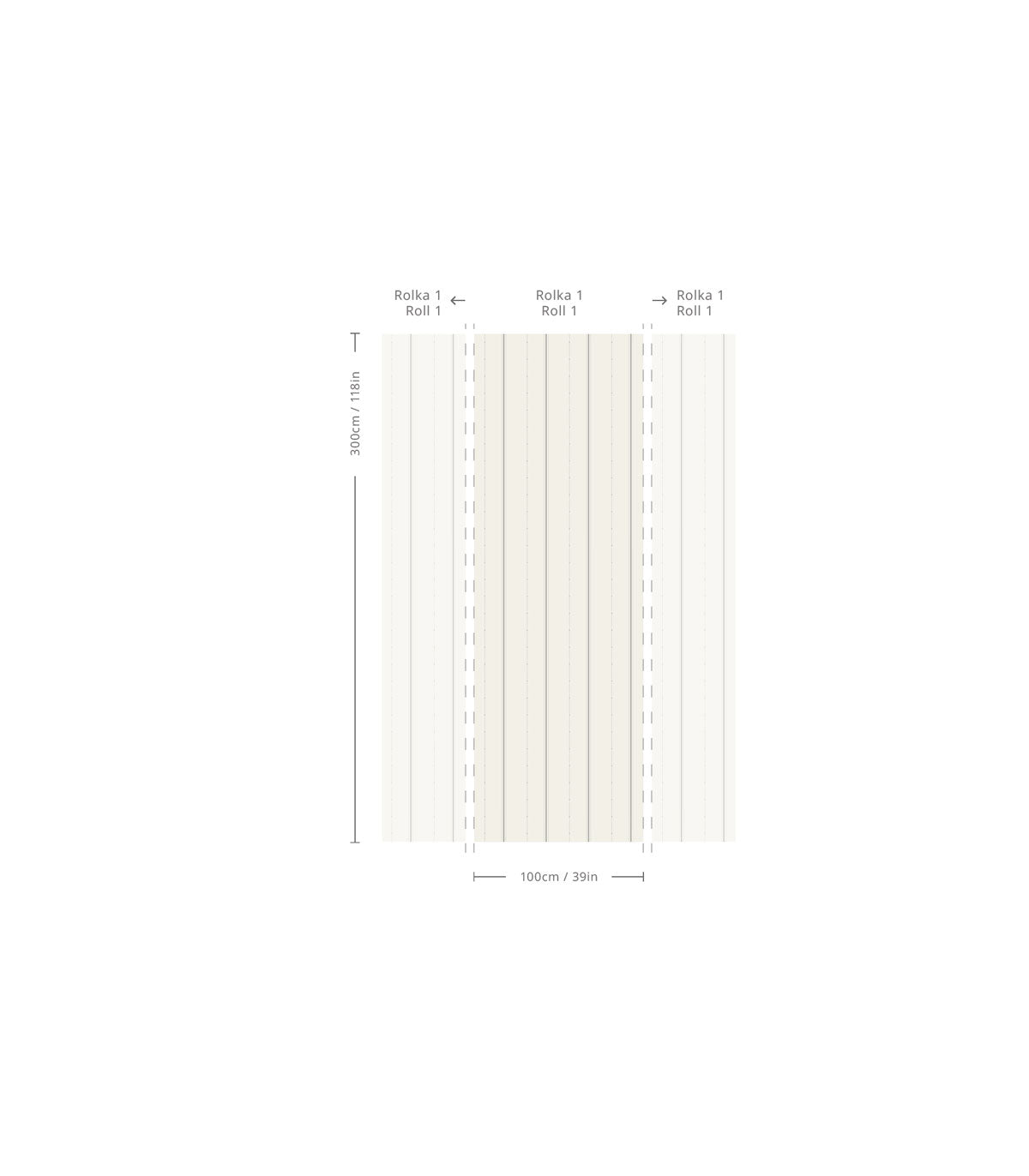 Tapeta Heritage Stripe - Wallcolors®