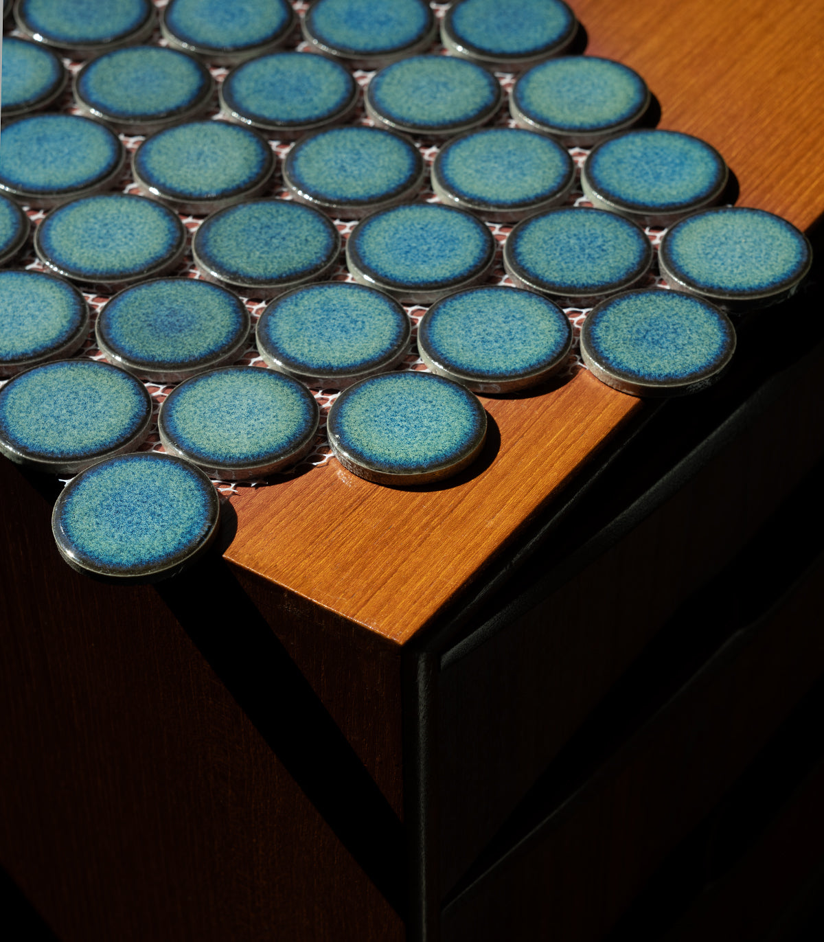 Kreise Punkte Atlantic Gloss Mosaik