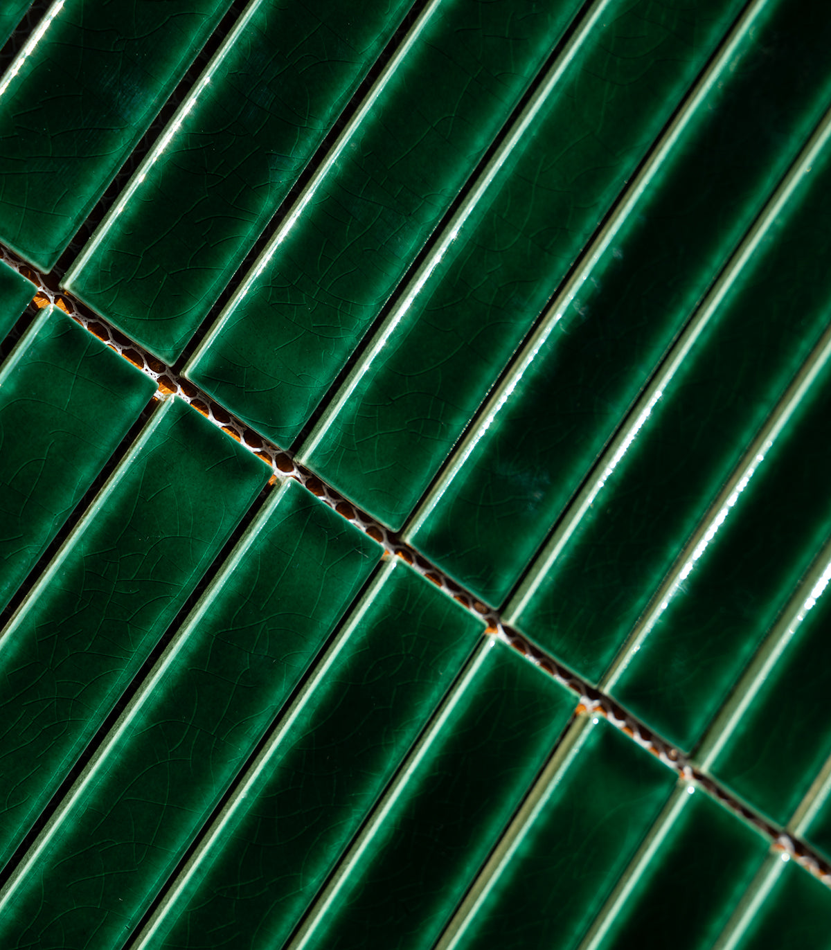 Mozaika piano emerald green