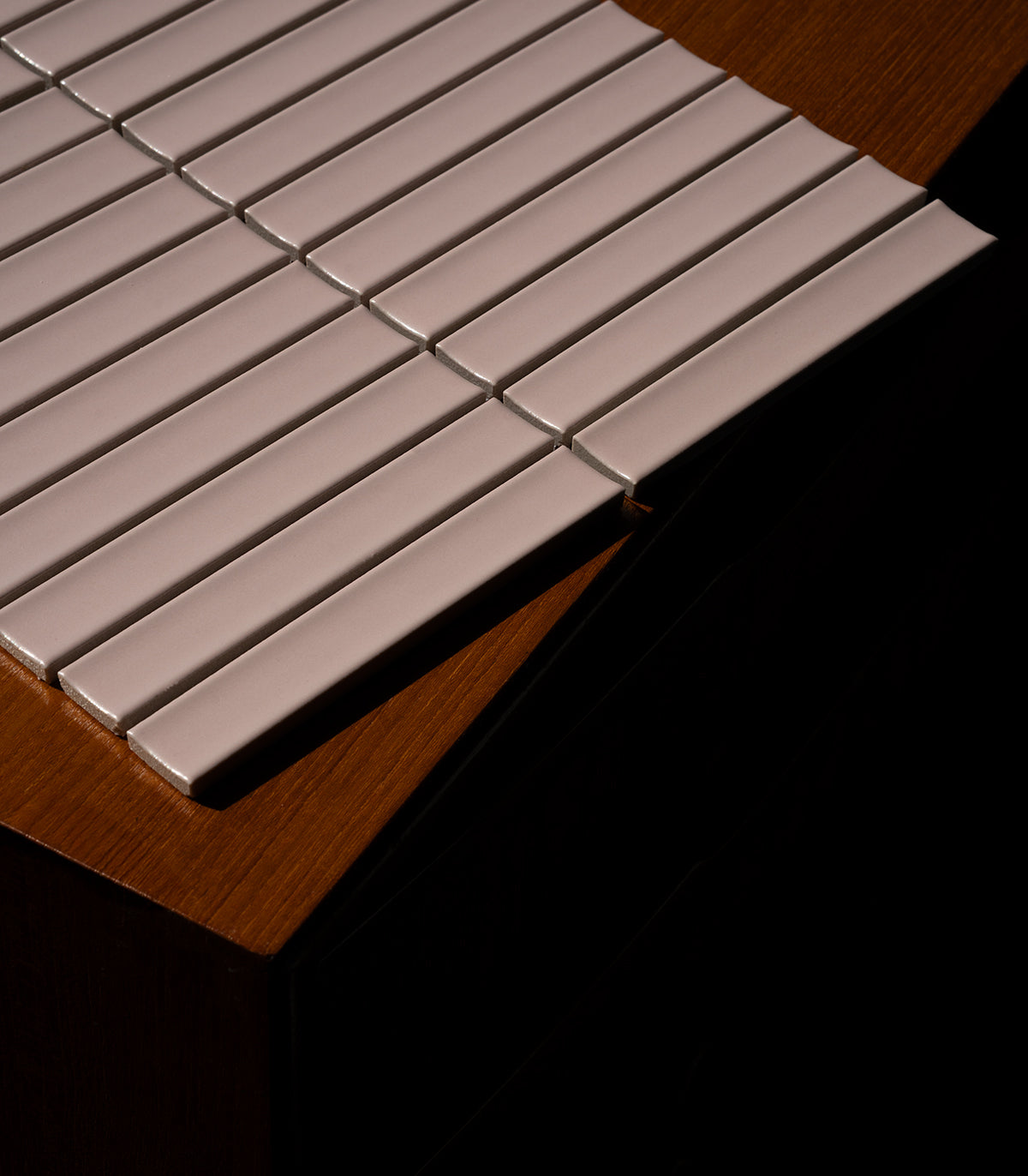 Piano Rose Matt Mosaik