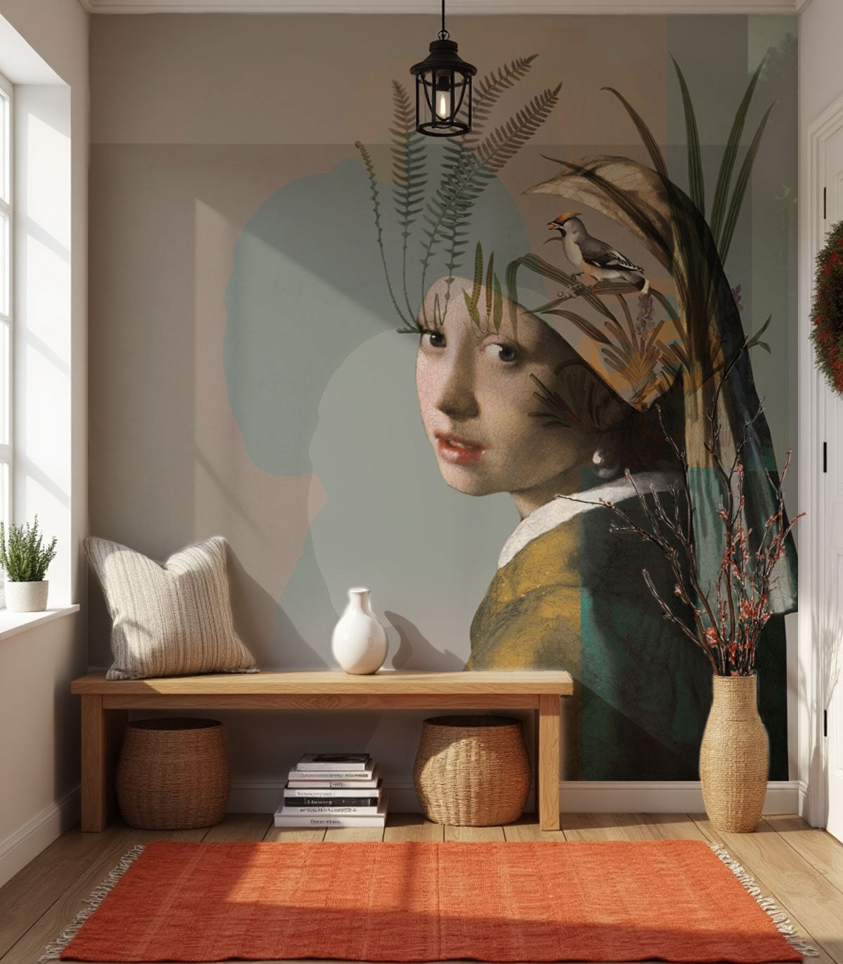 Wallpaper Nature girl with the pearl