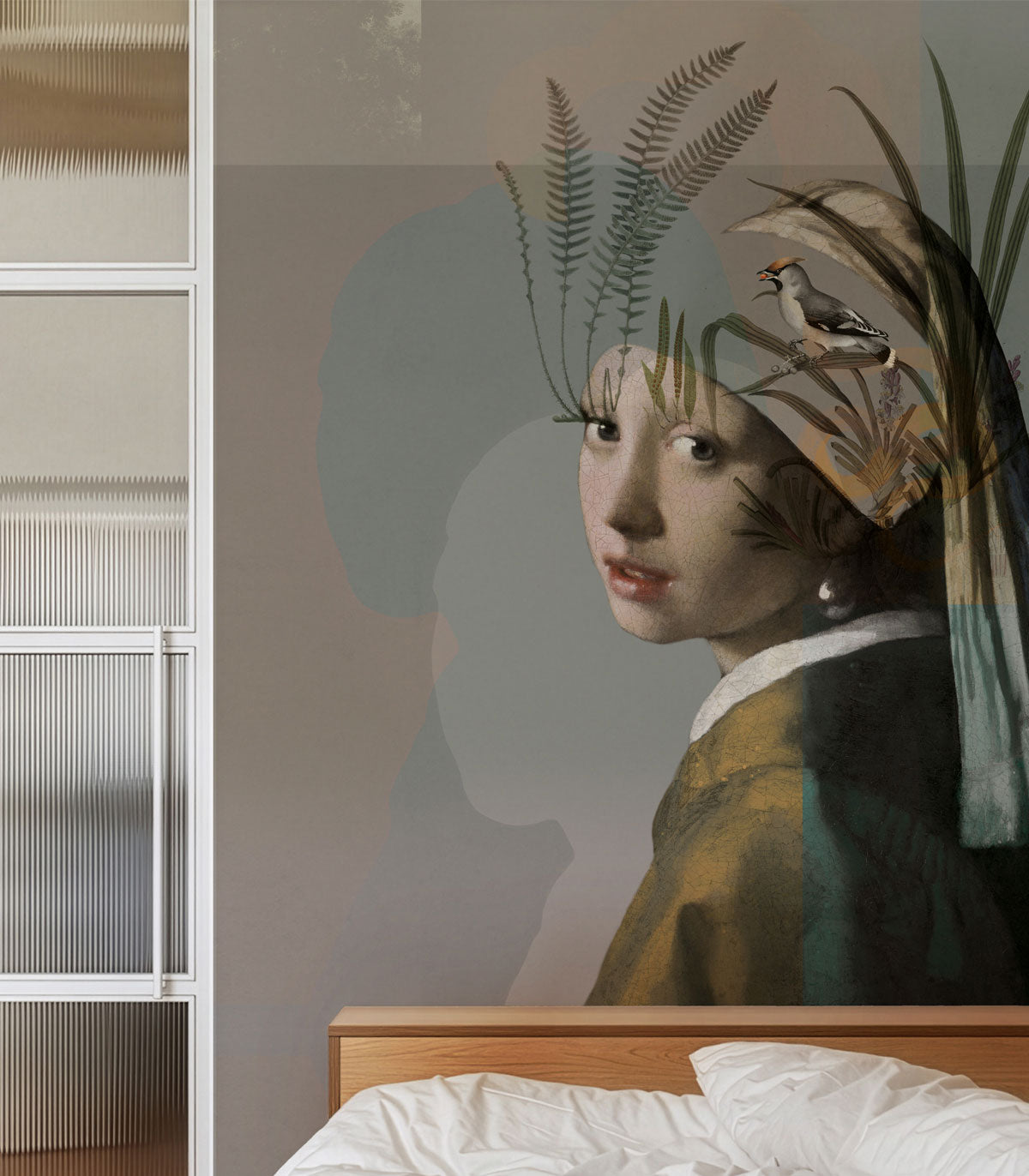 Tapete Nature girl with the pearl