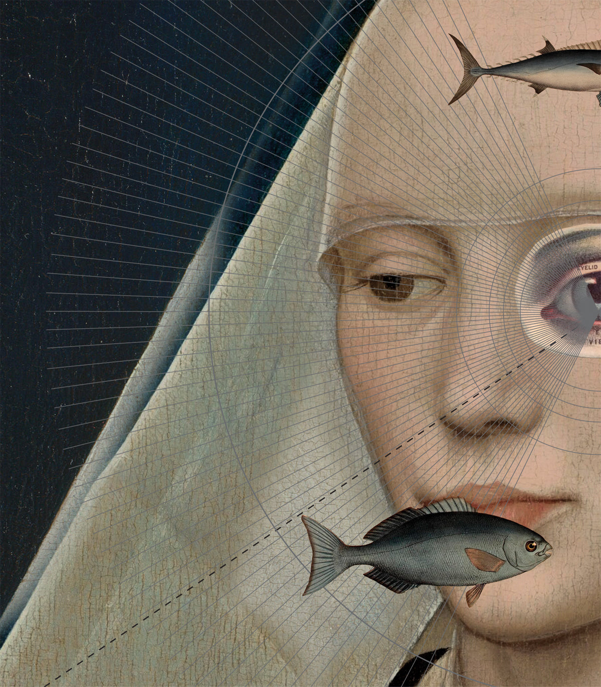 Nordische Dame Tapete