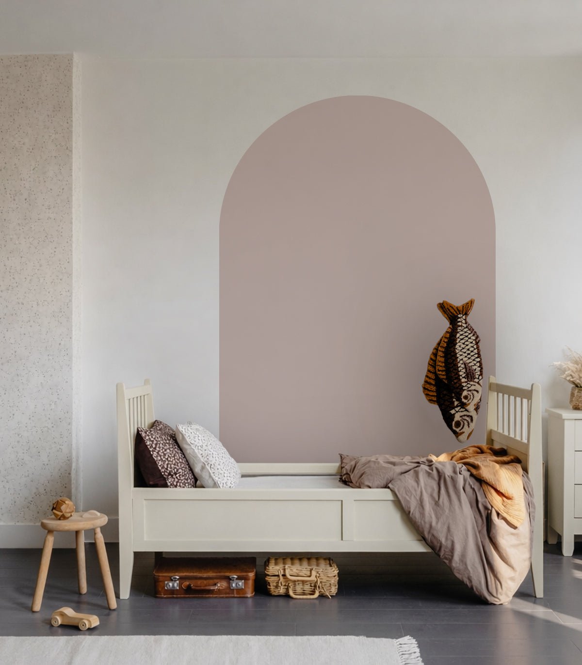 Arch Solid Powdered Earth - Wallcolors®