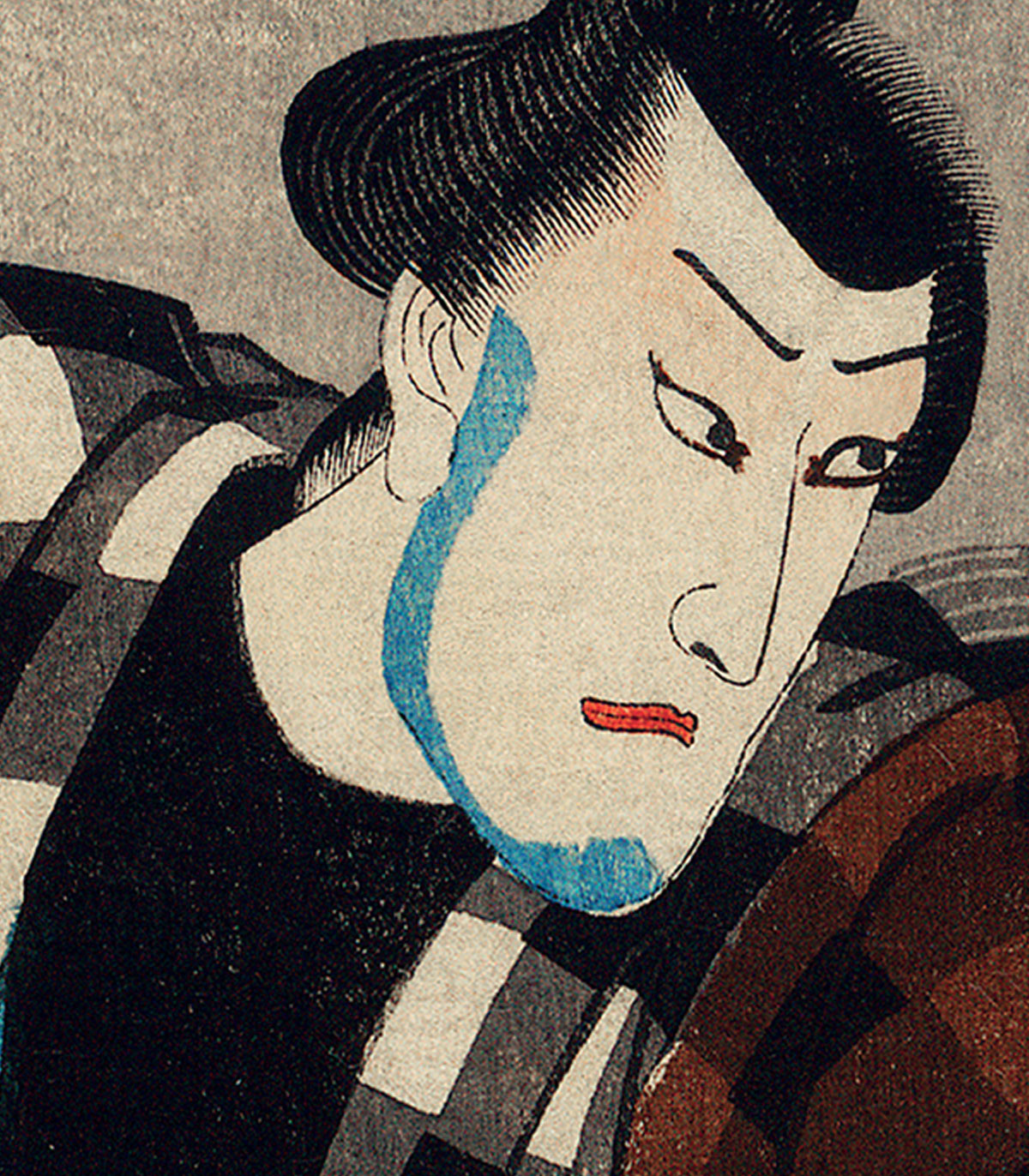 Samurai-Gelassenheit Hintergrund