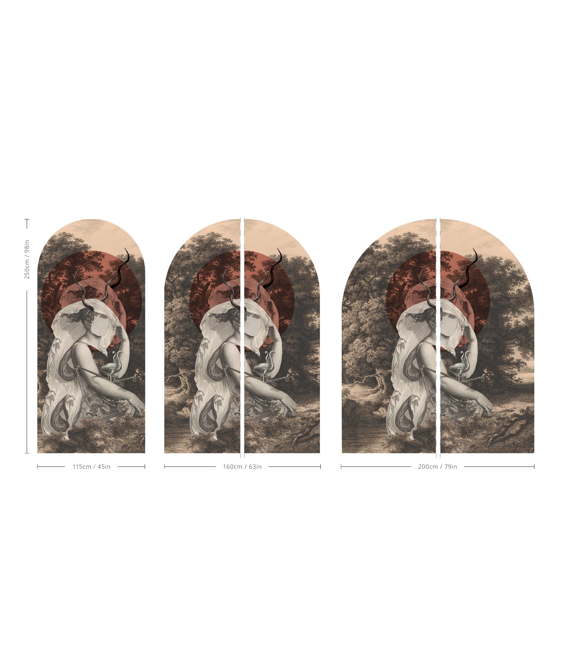 Arch Silent Goddess Terracota