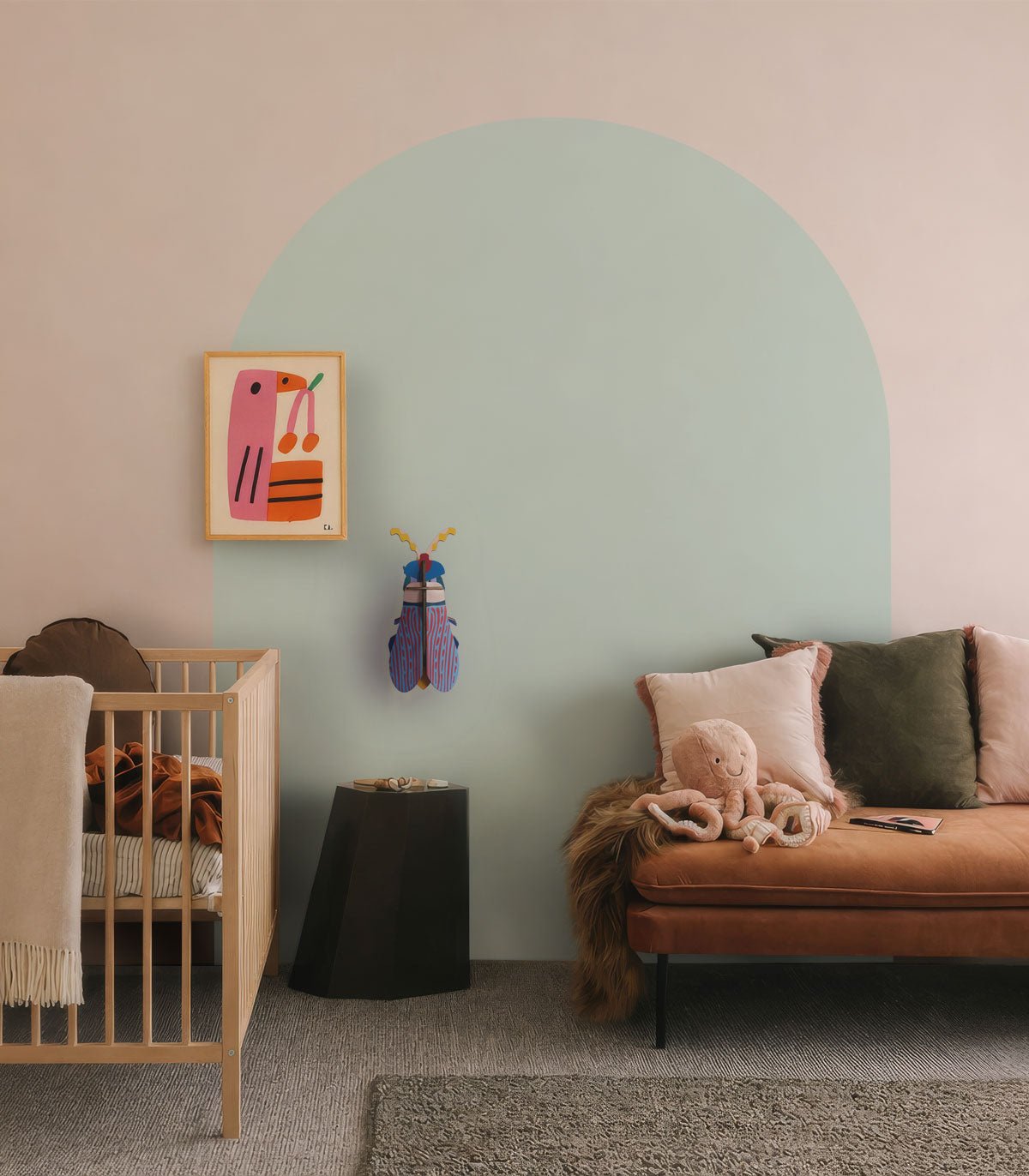 Arch Solid Soft Mineral - Wallcolors®