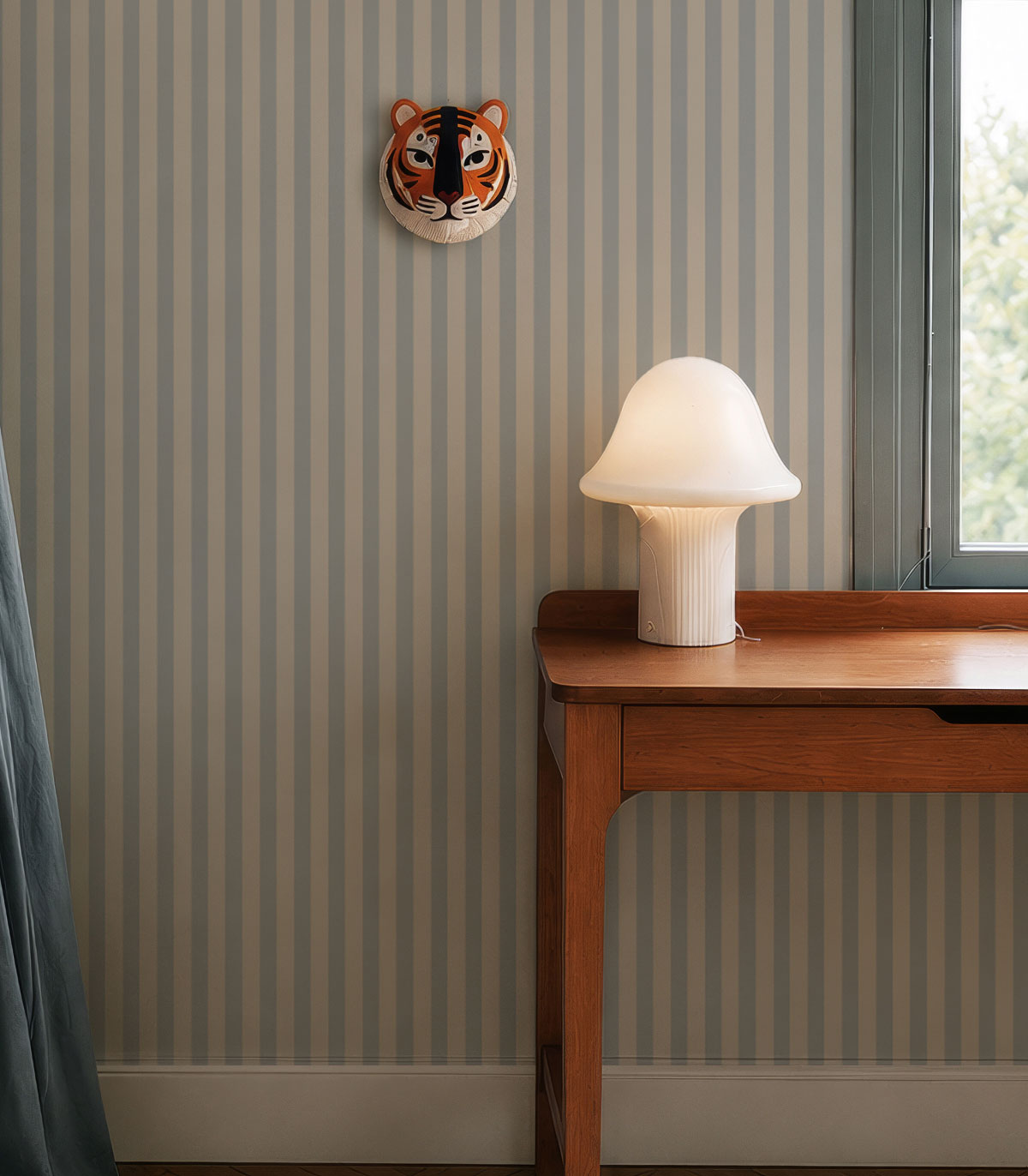 Tapete Stripe Tranquil Blue