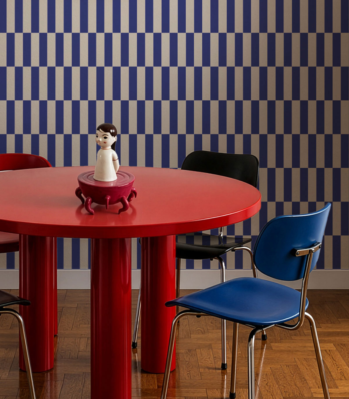 Tapete Tetris Stripe Cobalt
