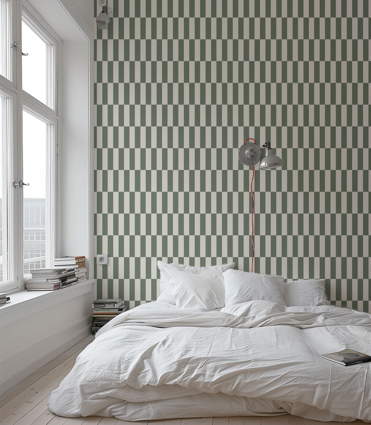 Tapeta Tetris Stripe Greige