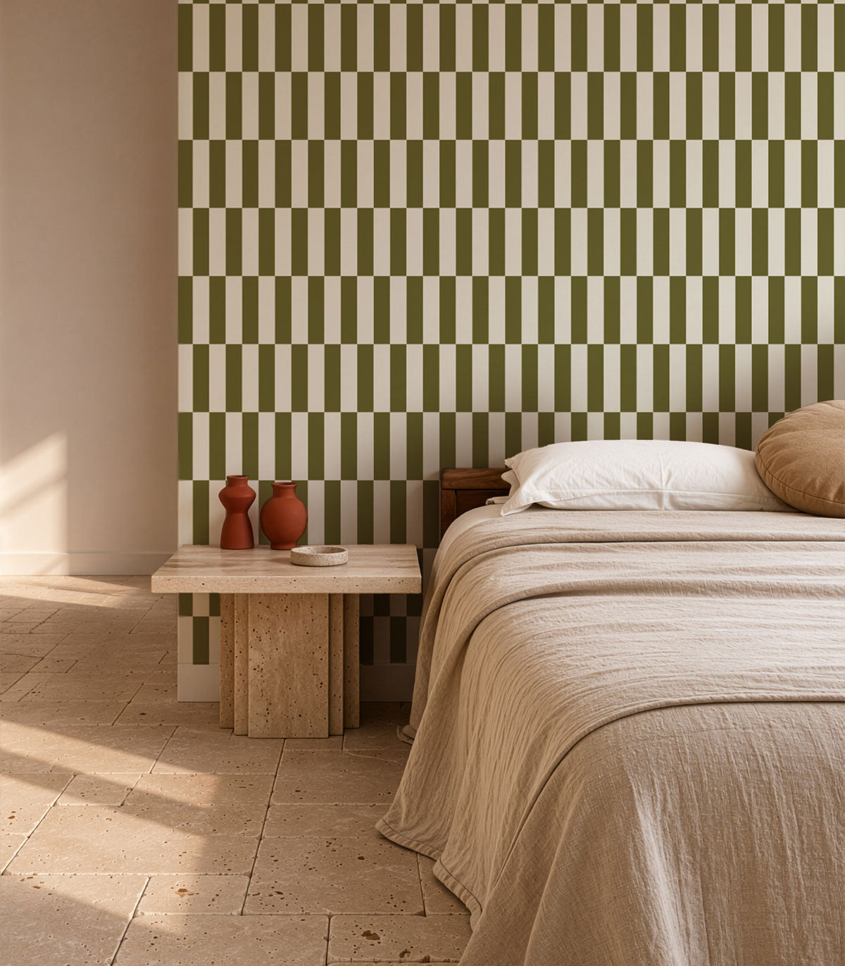 Tapete Tetris Stripe Olive