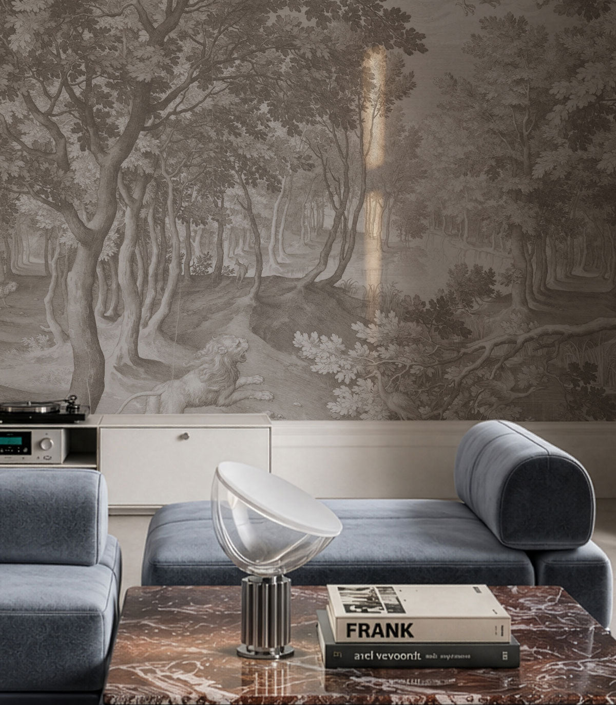 Tapete Timeless Trees Beige