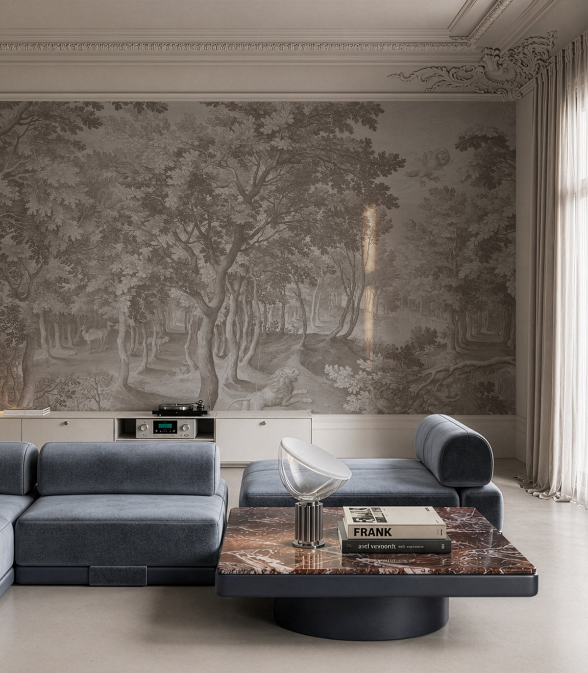 Tapete Timeless Trees Beige