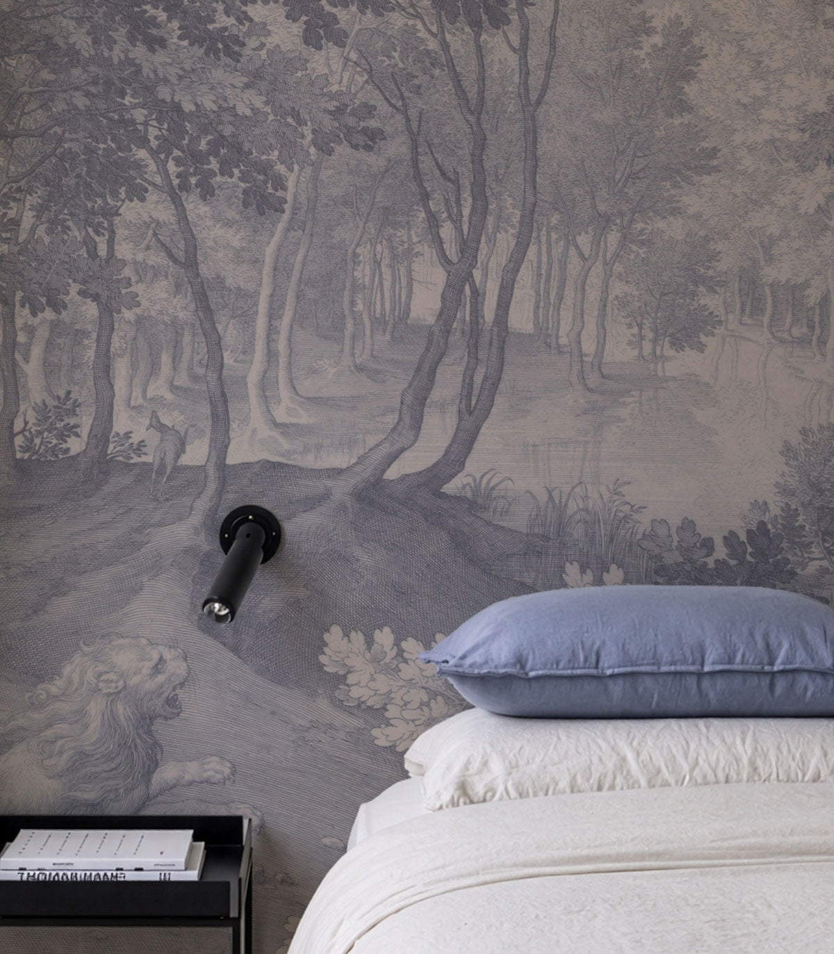 Tapete Timeless Trees Blue