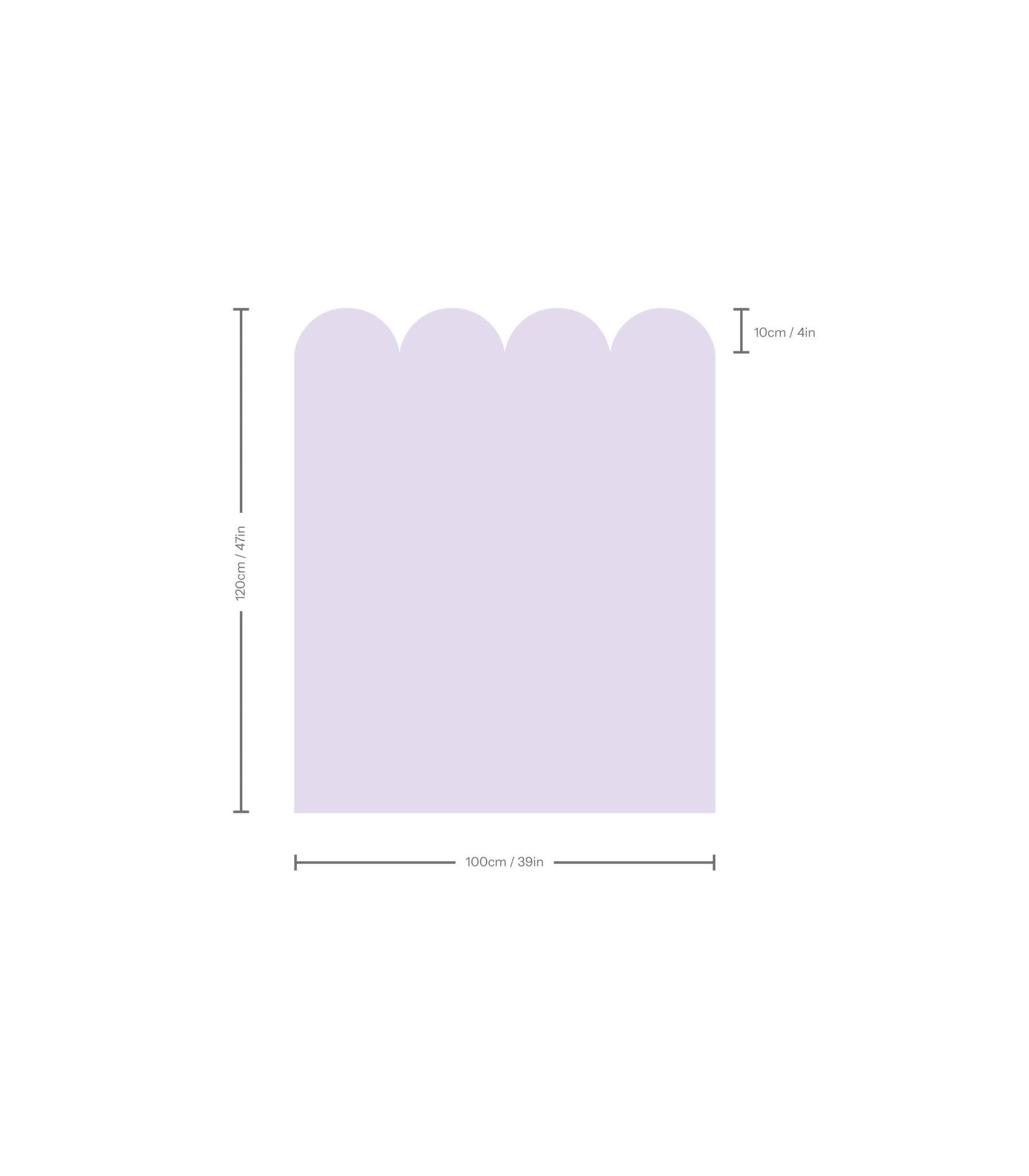 Wainscoting Solid - Wallcolors®
