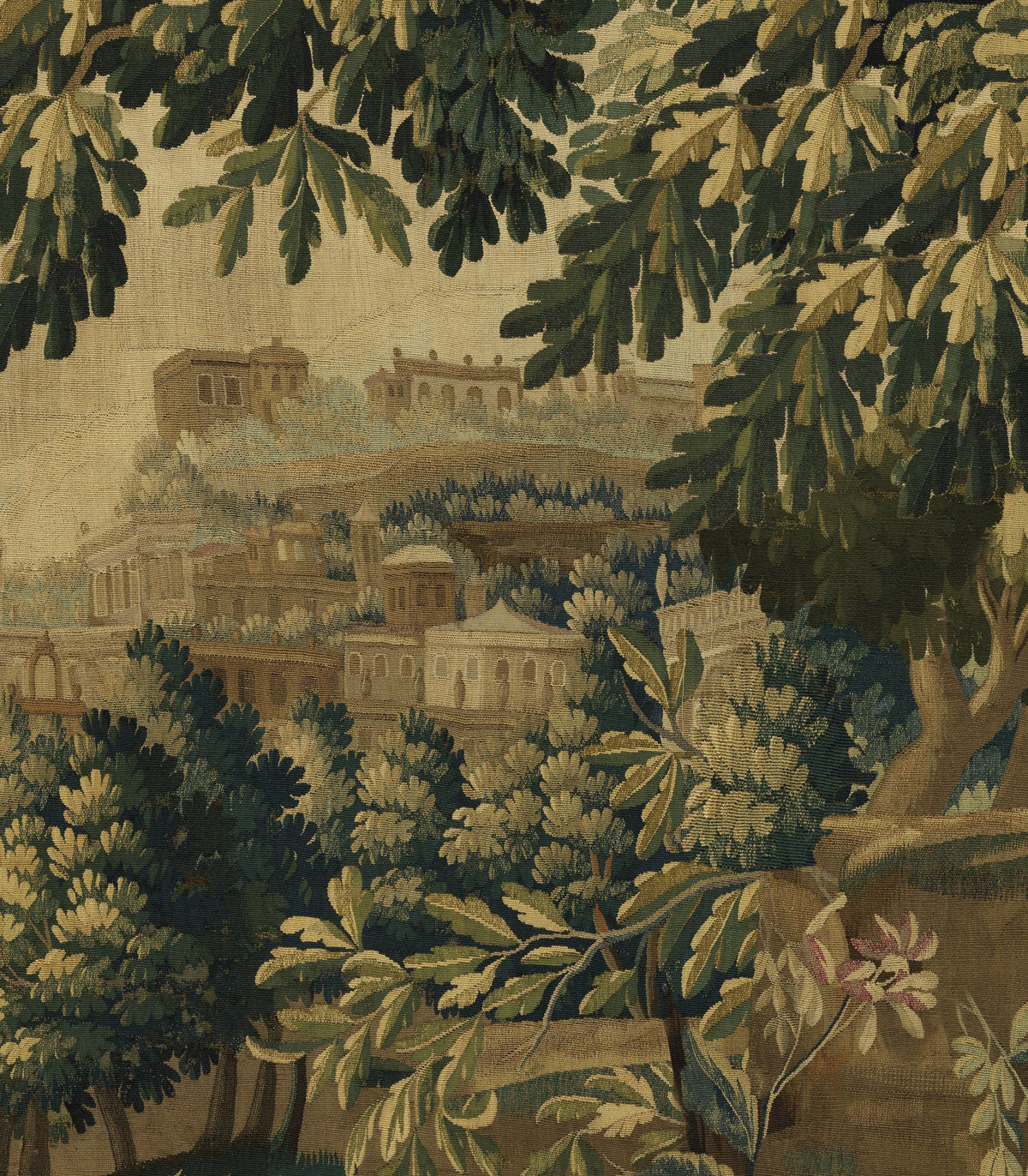 Flüsternder Garten Hintergrund