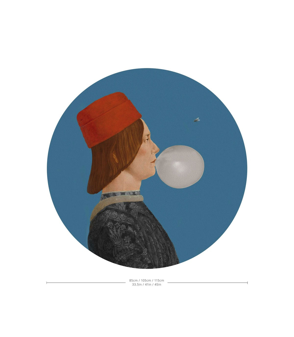 Dots Boy mit Kaugummi blau