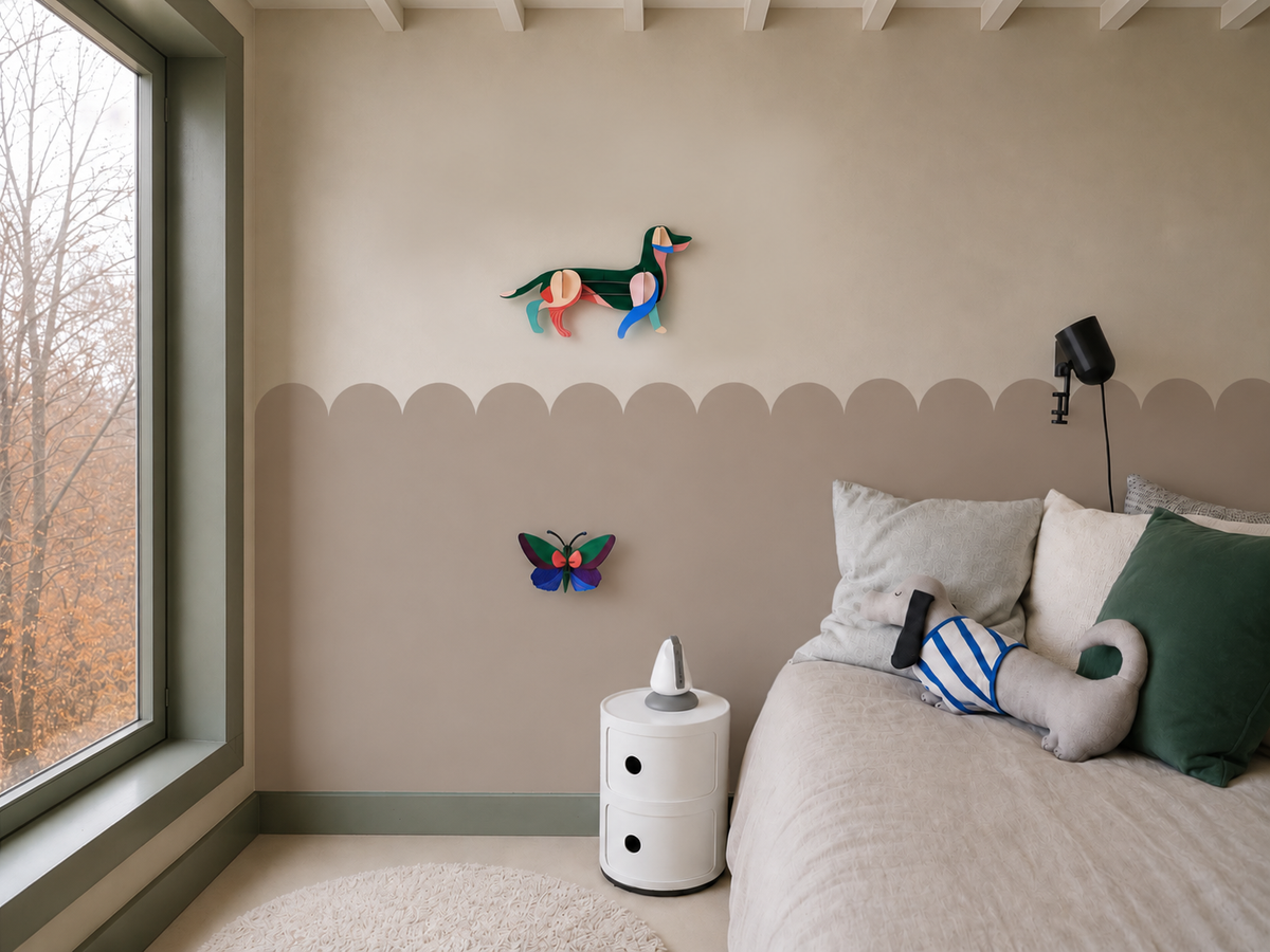 Wainscoting Solid Clay Veil