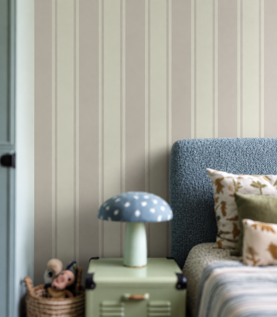 Tapete Gentle Stripe Soft Taupe