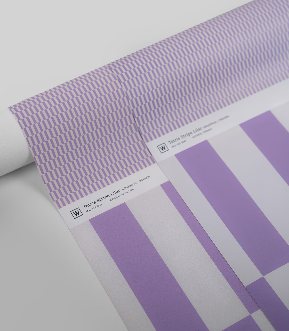 Tapete Tetris Stripe Lilac