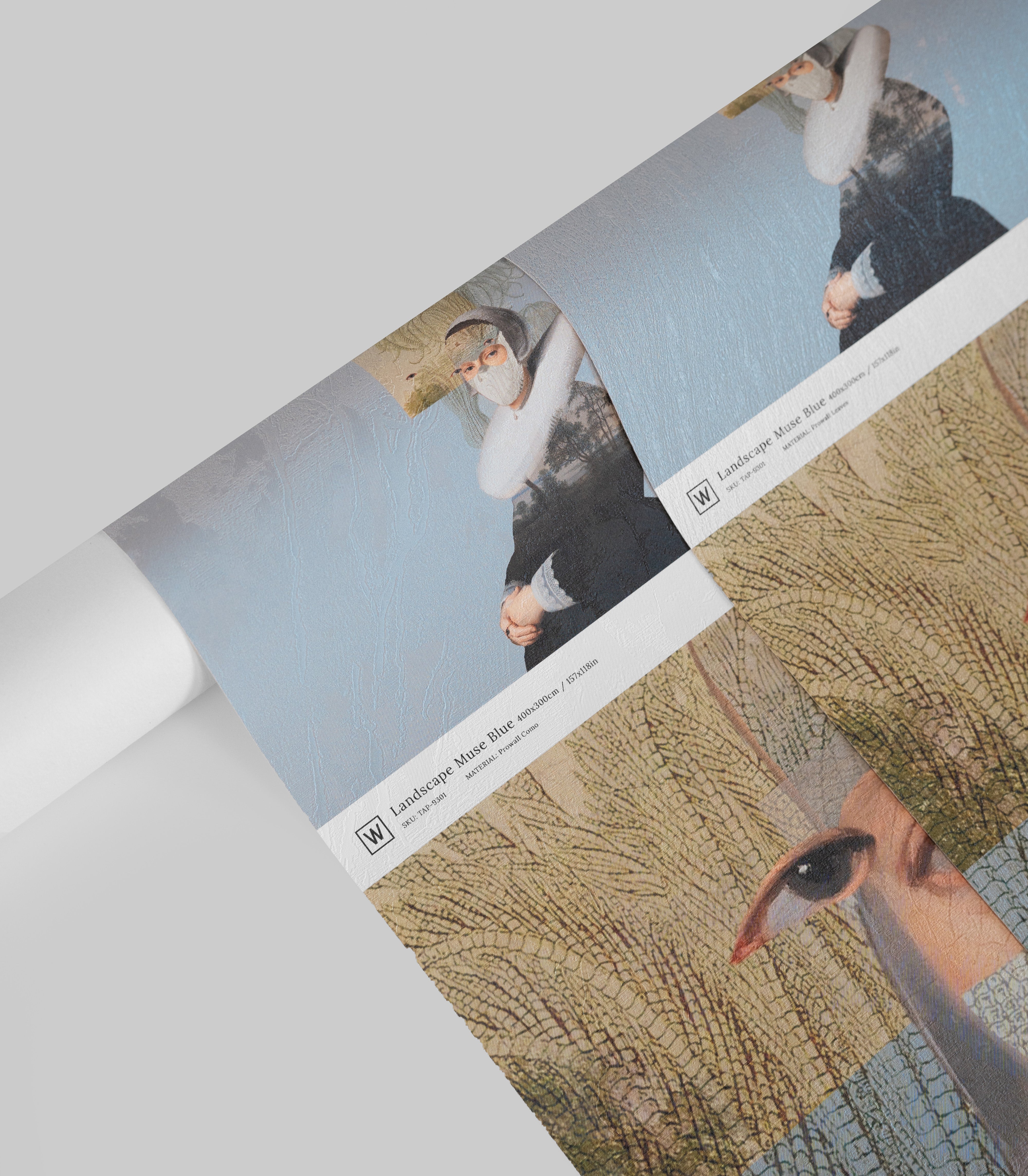 Wallpaper Landscape Muse Blue