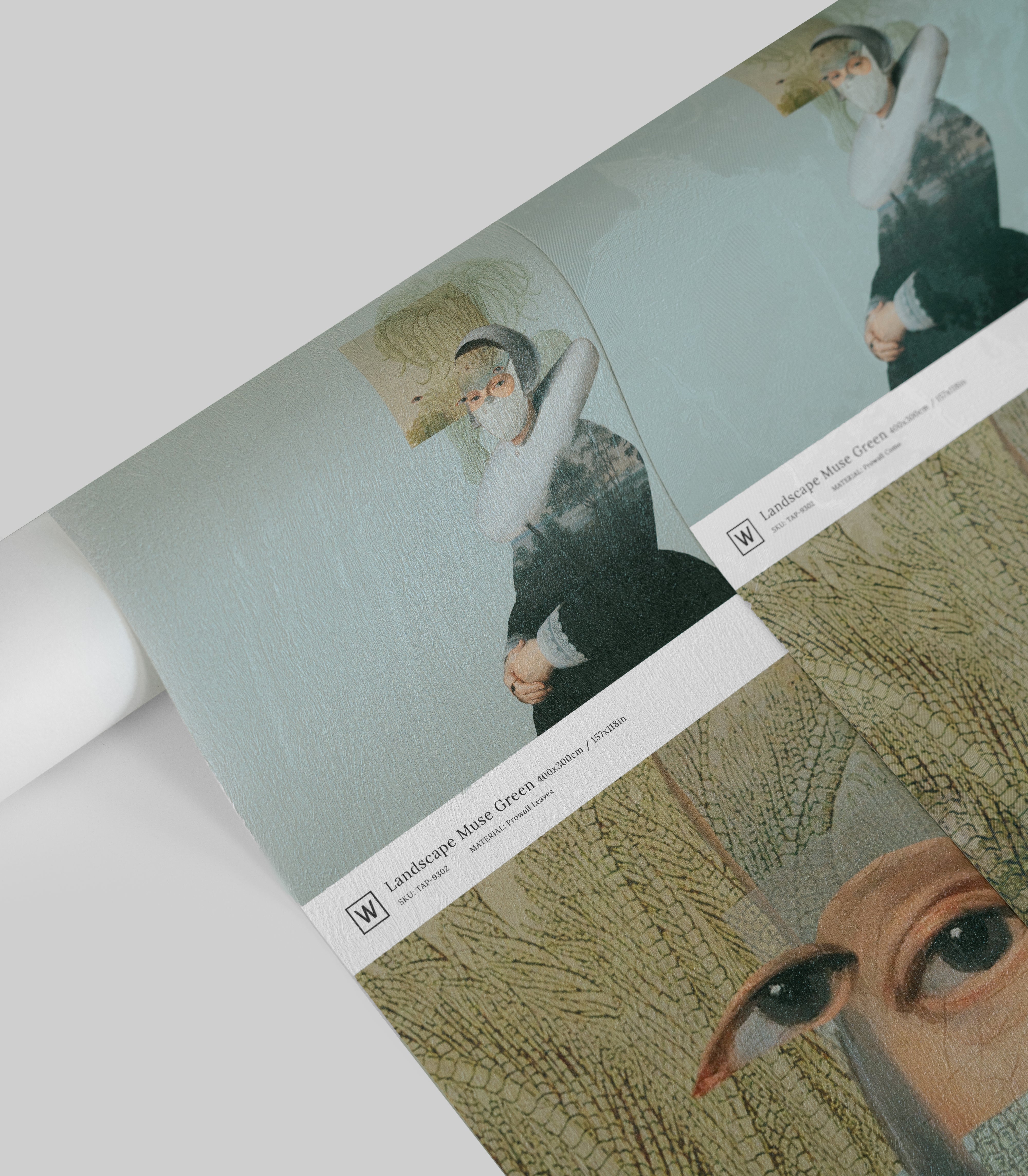 Wallpaper Landscape Muse Green