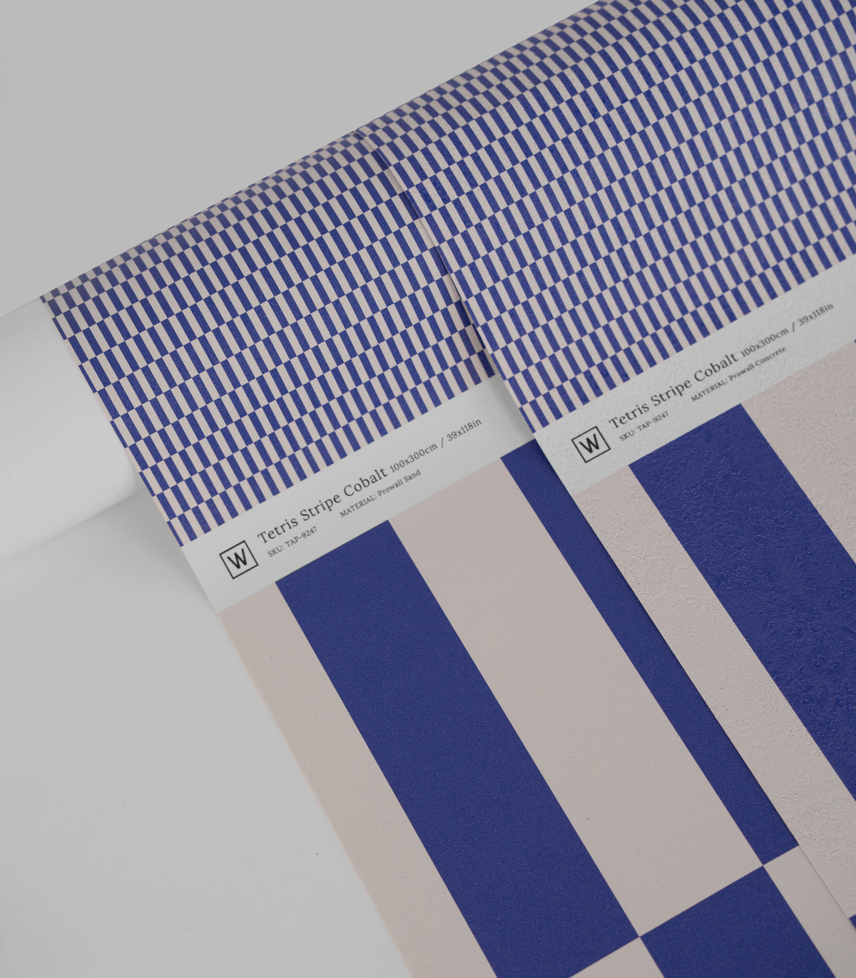 Tapete Tetris Stripe Cobalt