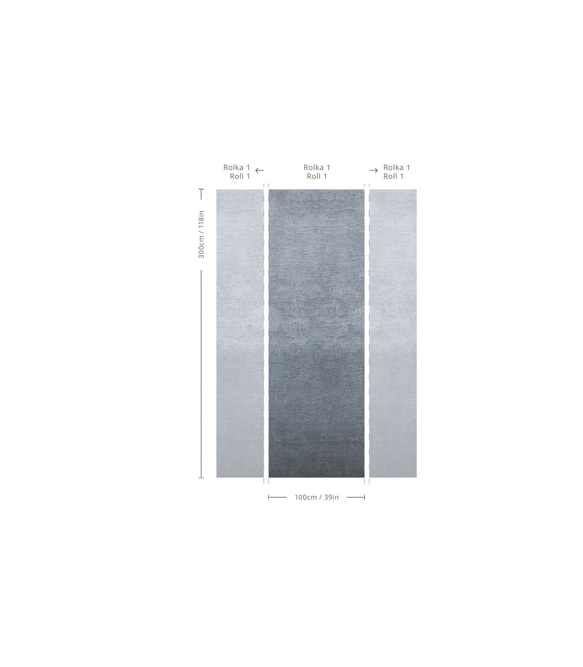 Tapeta Organic blue