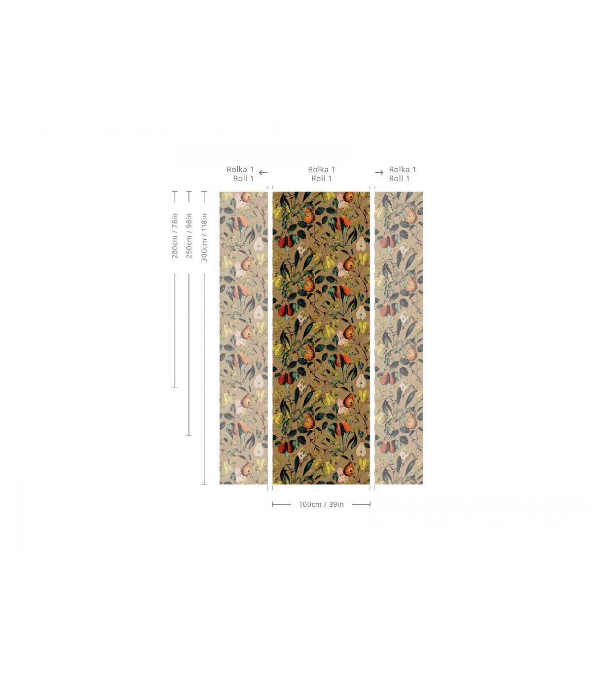 Tapeta Pear Beige - Wallcolors®