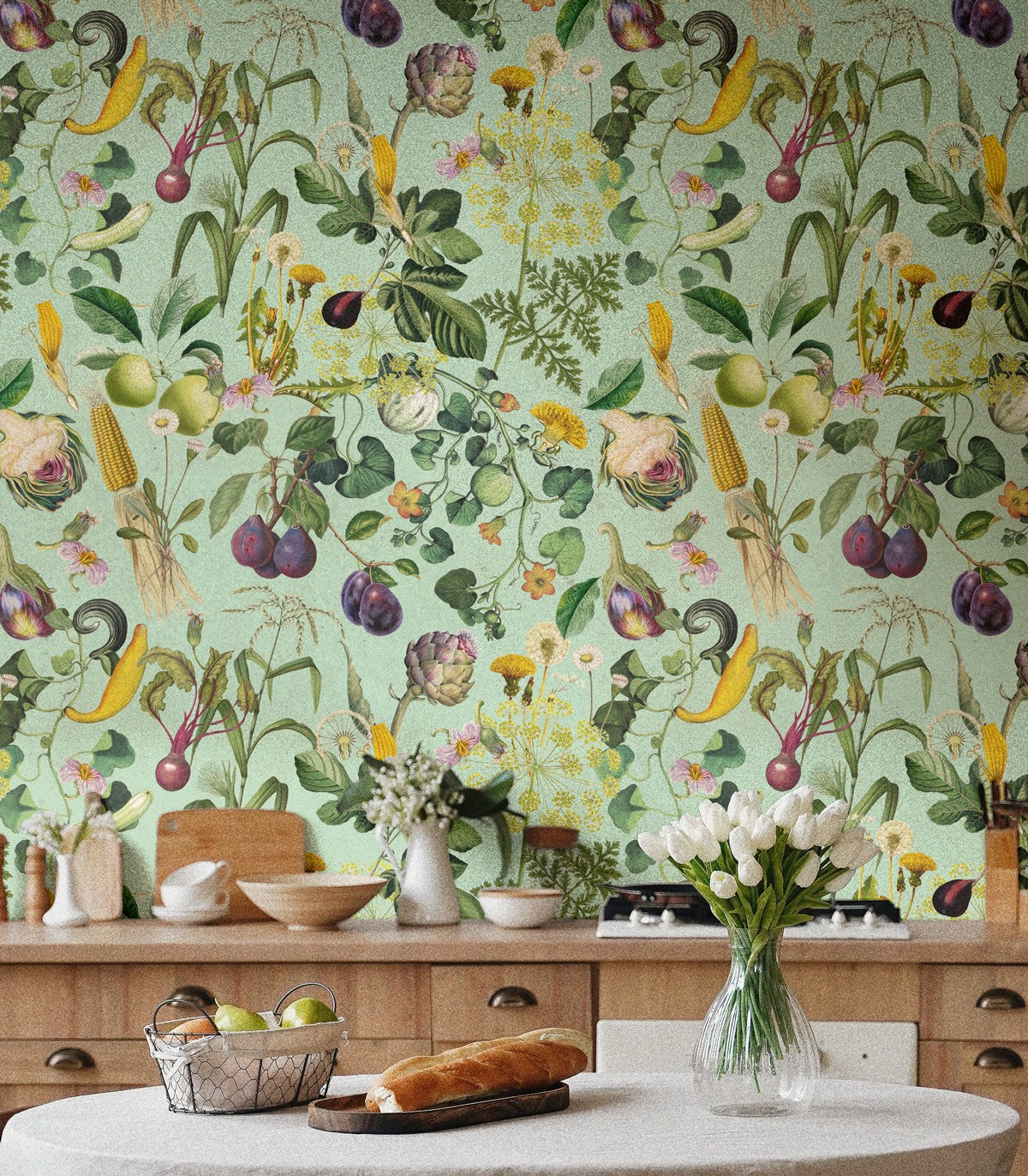 Gemüseerträge Hintergrundbild